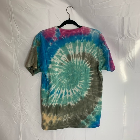Rolling Stones ‘89 Tie Dye Classic Logo Shirt 100% cotton Made In Honduras Sz M - Picture 7 of 7